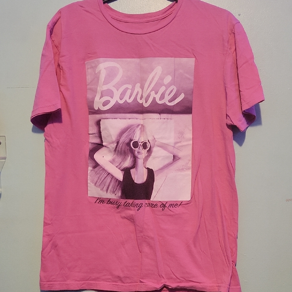 Barbie Logo Pink Tee